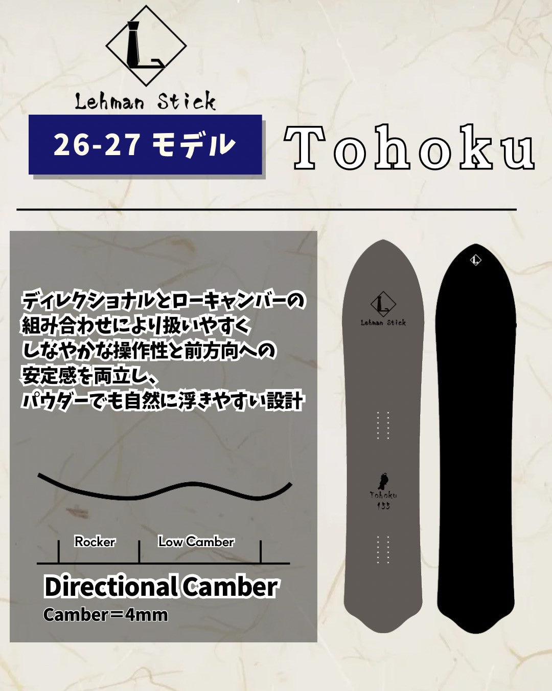 Tohoku – Lehman Stick